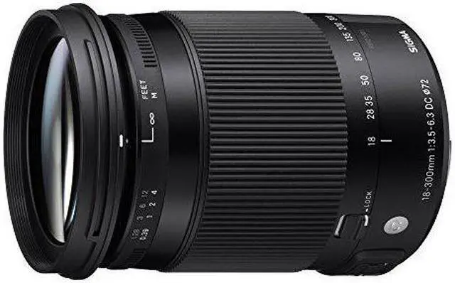 Alt view image 2 of 4 - Sigma 18-300mm F3.5-6.3 Contemporary DC Macro OS HSM Lens for Nikon