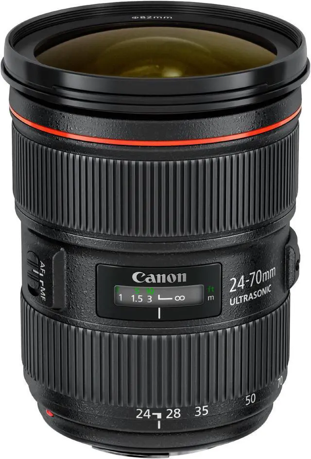 Alt view image 2 of 4 - Canon 5175B002-cr EF 24-70mm F/2.8L II USM Standard Zoom Lens, Black (Renewed)