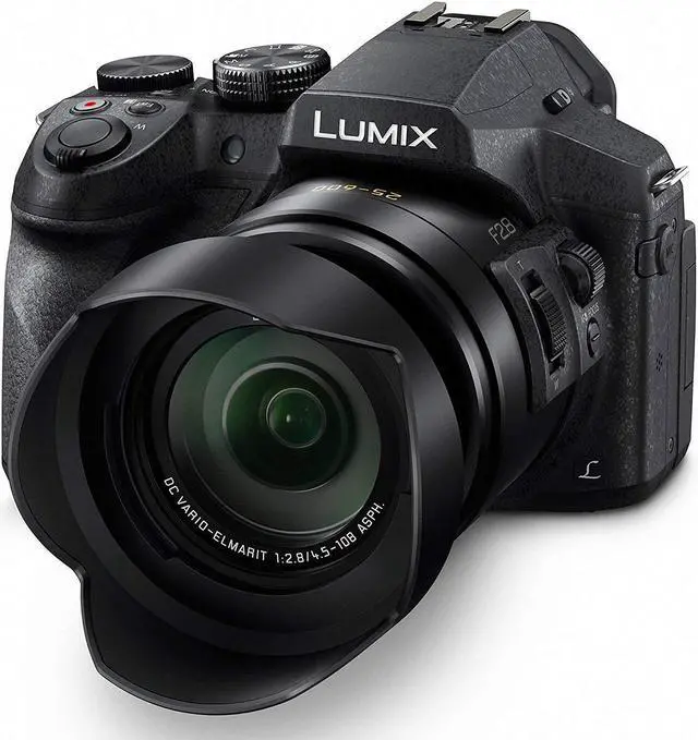 Alt view image 17 of 20 - LUMIX FZ300 4K 24X F2.8 Long Zoom Digital Camera