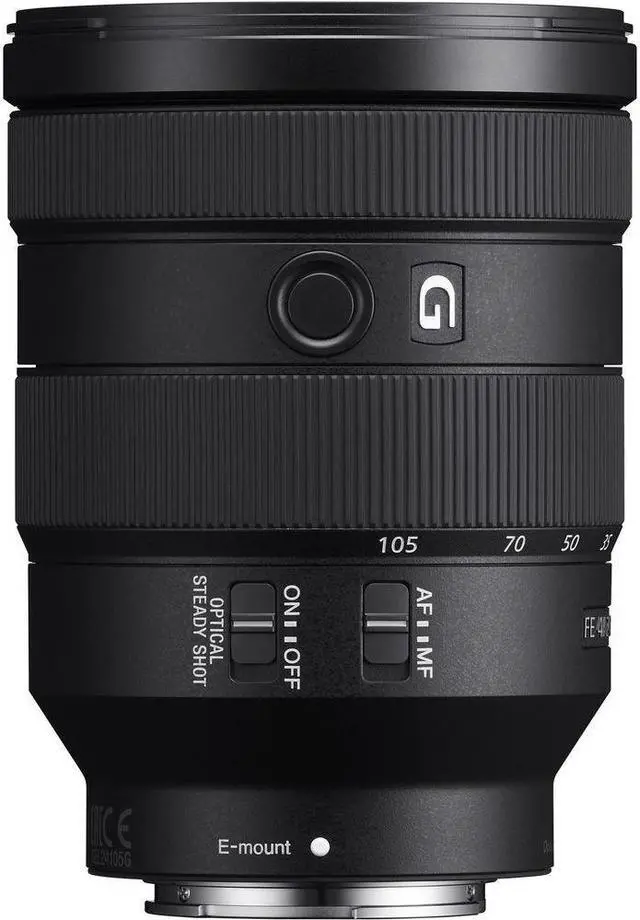 Alt view image 3 of 4 - Sony FE 24-105mm f/4 G OSS Lens + Deluxe Lens Cleaning Kit