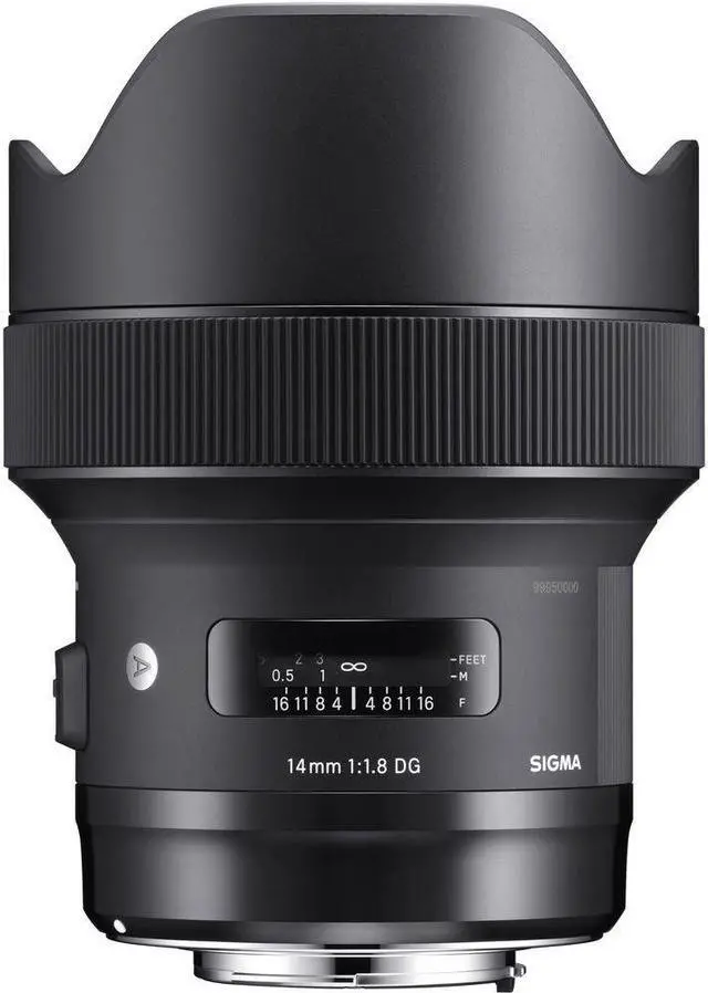 Alt view image 3 of 3 - Sigma 14mm f/1.8 DG HSM Art Lens for Canon EF (450954) and Cleaning Accessories Bundle