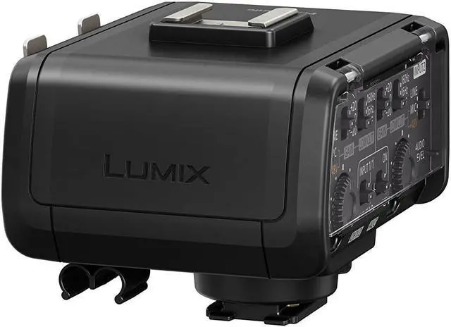 Alt view image 15 of 20 - Panasonic Lumix DMW-XLR1 XLR Professional Microphone Adapter for DC-GH5 Camera