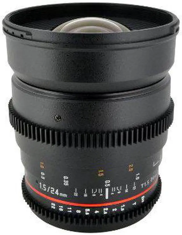 Alt view image 4 of 7 - Rokinon 24mm T1.5 Cine ED AS IF UMC Lens for Sony A Mount