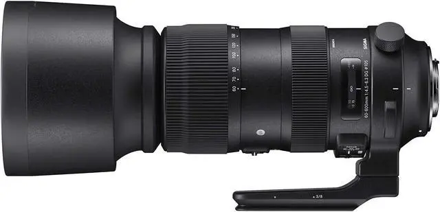 Alt view image 13 of 20 - Sigma 60-600mm f/22-32 Fixed Zoom F4.5-6.3 DG OS HSM Camera Lenses, Black (730954), Canon EF