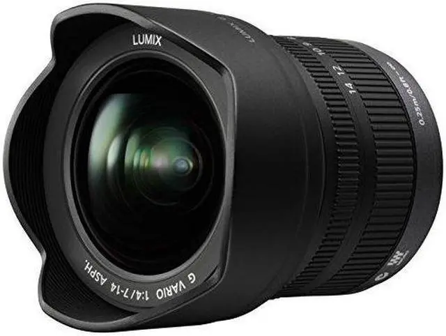 Alt view image 2 of 4 - PANASONIC LUMIX G VARIO LENS, 7-14MM, F4.0 ASPH., MIRRORLESS MICRO FOUR THIRDS, H-F007014 (USA BLACK)