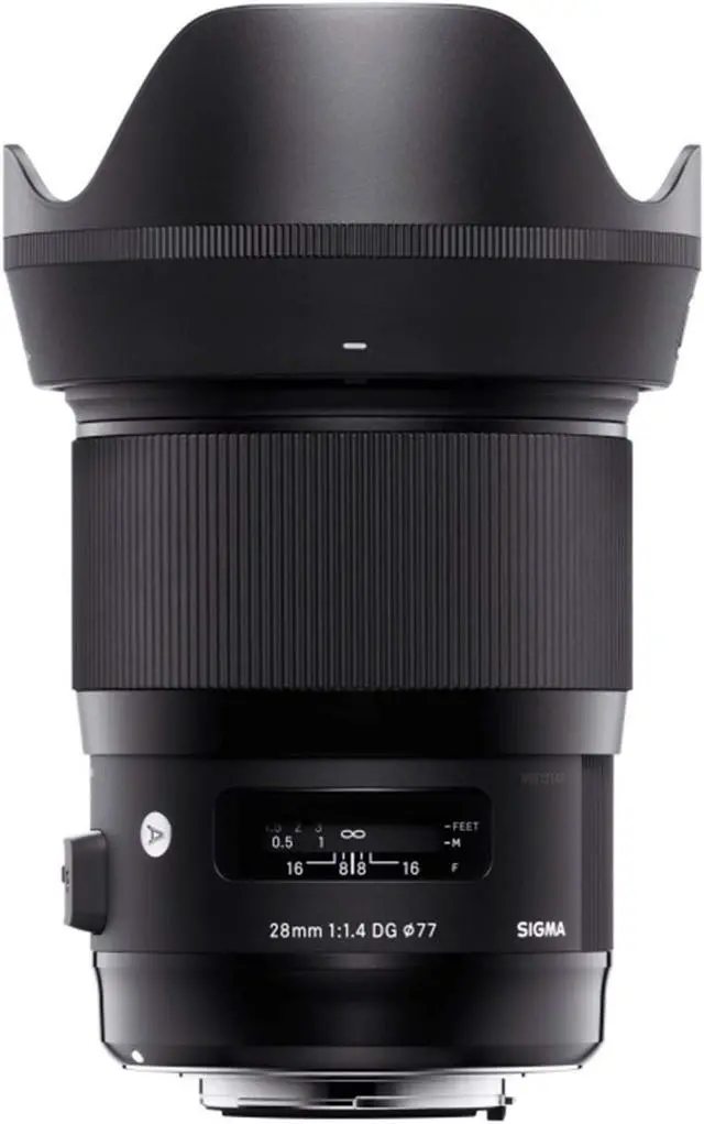Alt view image 10 of 18 - Sigma 28mm f/1.4 DG HSM ART Lens for Sony E-mount Cameras, Black #441965