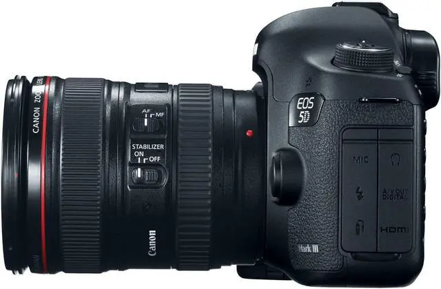 Alt view image 2 of 4 - Canon EOS 5D Mark III 22.3 MP Full Frame CMOS Digital SLR Camera with EF 24-105mm f/4 L IS USM Lens