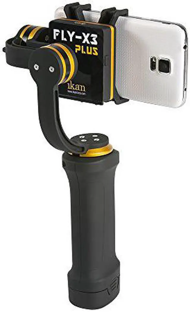 Alt view image 10 of 18 - iKan FLY-X3-Plus 3-Axis Smartphone Gimbal Stabilizer #FLY-X3-PLUS