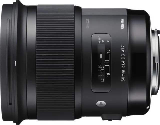 Alt view image 5 of 8 - Sigma 50mm F1.4 DG HSM Art Lens for Nikon Cameras - Fixed - International Version