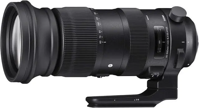 Alt view image 15 of 20 - Sigma 60-600mm f/22-32 Fixed Zoom F4.5-6.3 DG OS HSM Camera Lenses, Black (730954), Canon EF