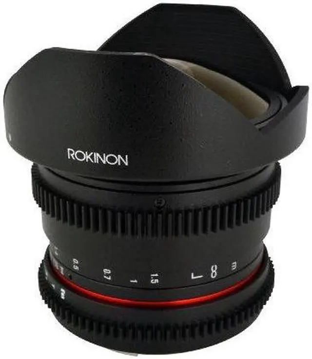 Alt view image 7 of 12 - Rokinon 8mm t/3.8 Fisheye Cine VDSLR Lens for Nikon #RKHD8MV-N