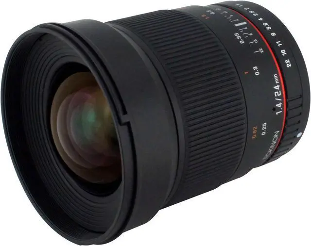 Alt view image 4 of 4 - Rokinon 24mm F/1.4 Aspherical Wide Angle Lens for Sony A RK24M-S