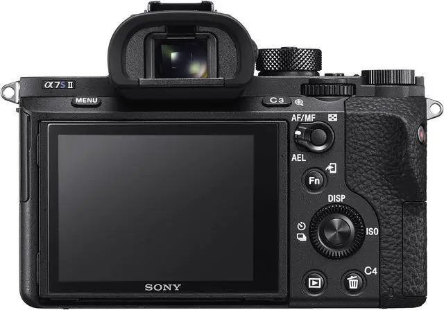 Alt view image 4 of 4 - Sony a7S II ILCE7SM2/B 12.2 MP E-mount Camera with Full-Frame Sensor, Black
