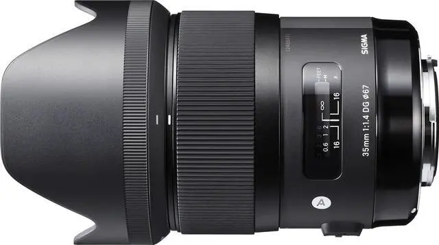 Alt view image 4 of 4 - Sigma 35mm F1.4 Art DG HSM Lens for Canon