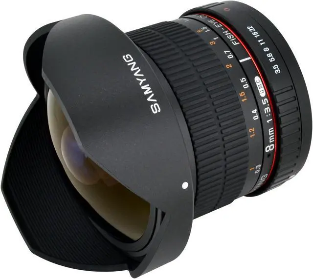 Alt view image 16 of 20 - Rokinon 8mm f/3.5 HD UMC Fisheye Lens with Removable Hood (for Sony Alpha E-Mount Cameras)