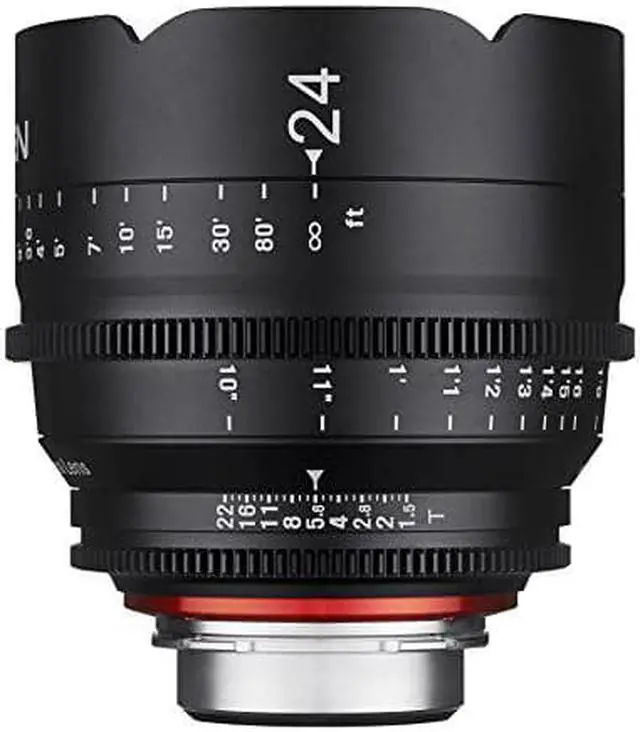Alt view image 9 of 20 - Rokinon Xeen 24mm T1.5 Cine Lens for PL-Mount #XN24-PL
