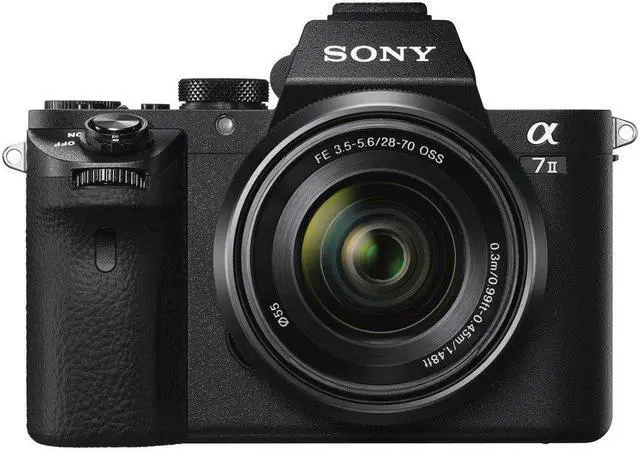 Alt view image 17 of 20 - Sony Alpha a7II Mirrorless Digital Camera w/FE 28-70mm f/3.5-5.6 OSS Lens