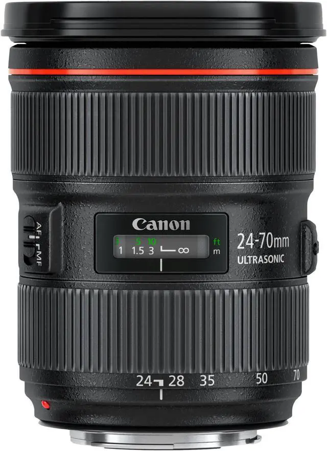 Alt view image 3 of 4 - Canon 5175B002-cr EF 24-70mm F/2.8L II USM Standard Zoom Lens, Black (Renewed)