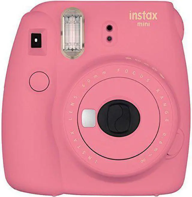 Alt view image 3 of 4 - Fujifilm instax mini 9 Instant Film Camera (Flamingo Pink)