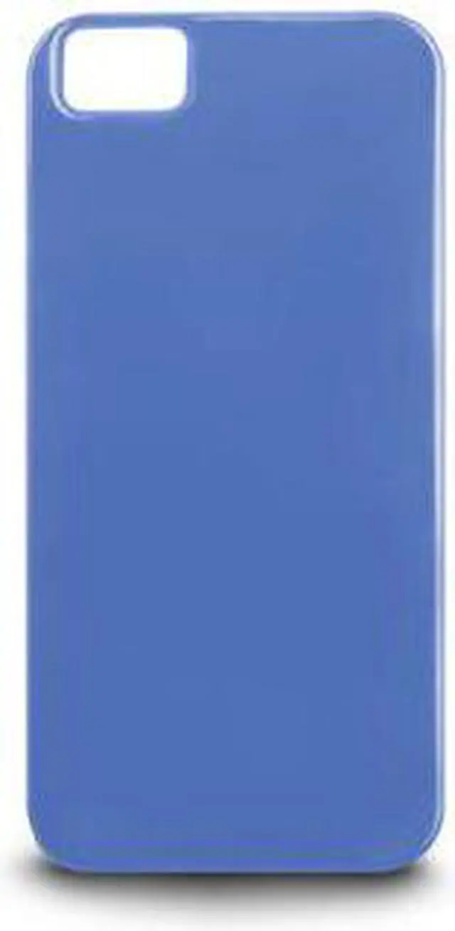Alt view image 2 of 4 - The Joy Factory Madrid - Ultra Slim PC Case with Screen Protector for iPhone5/5S, CSD132 (Blue)