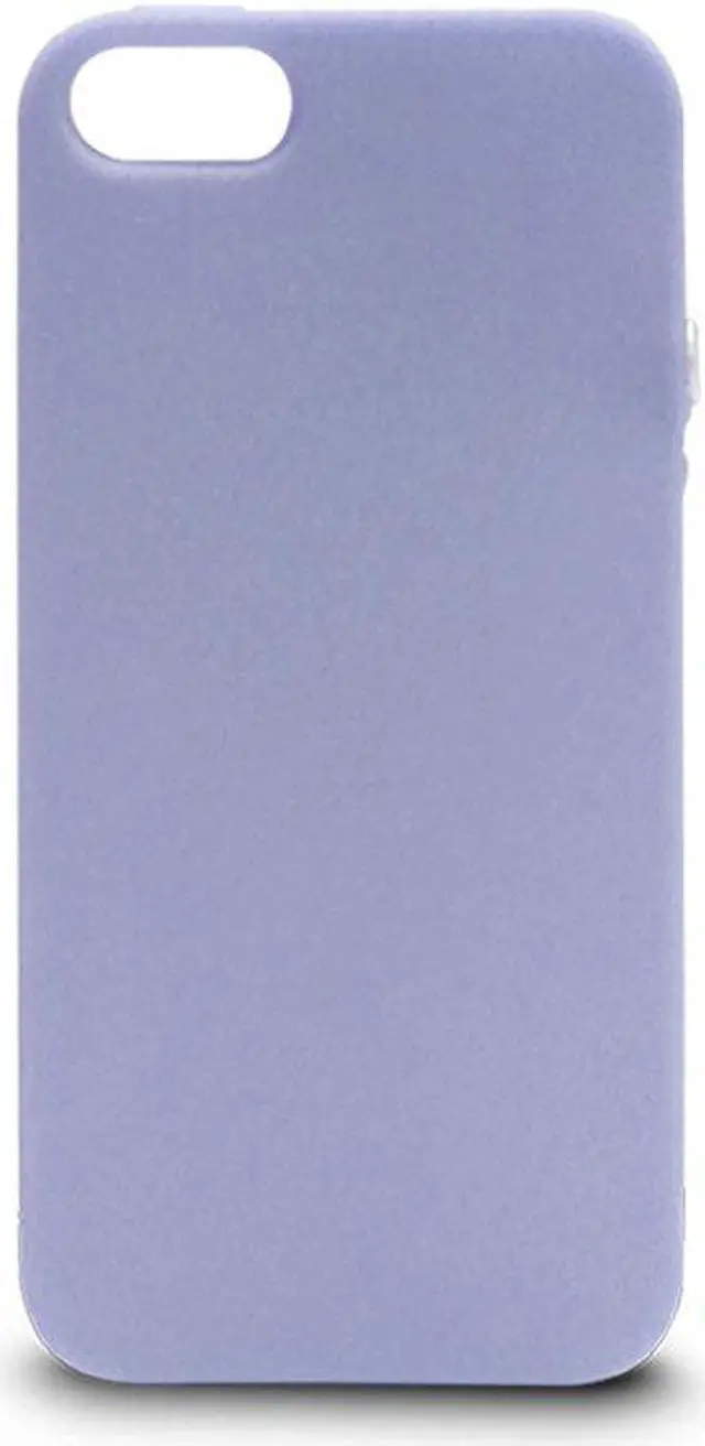 Main image of The Joy Factory Jugar Soft Silicone Case with Metal Frame for iPhone5/5S, CSD102  (Purple)