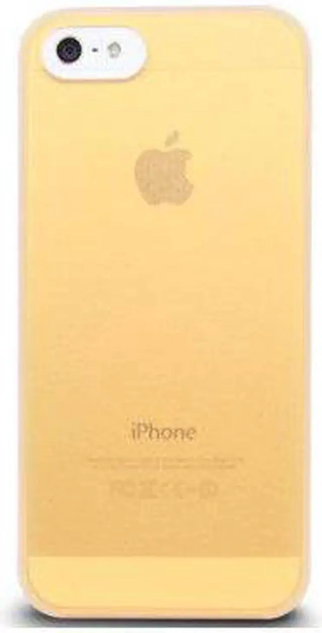 Alt view image 2 of 4 - The Joy Factory Tutti Ultra-Slim Hardshell Case for iPhone5/5S, CSD107 (Yellow/White)