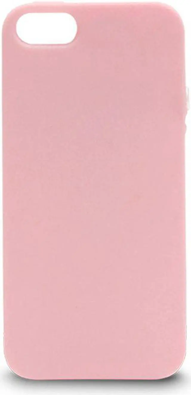 Main image of The Joy Factory Jugar Soft Silicone Case with Metal Frame for iPhone5/5S, CSD103  (Soft Pink)