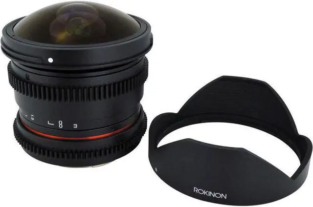 Alt view image 4 of 4 - ROKINON 8MM T/3.8 CINE HD Sony inchE inch + Deluxe Lens Cleaning Kit