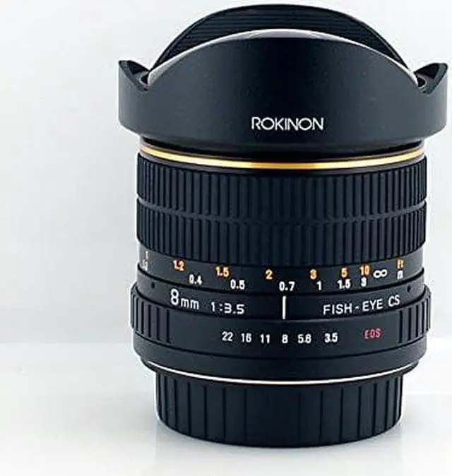 Alt view image 12 of 13 - Rokinon FE8M-N 8mm F3.5 Fisheye Fixed Lens for Nikon (Black)