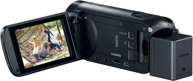 Alt view image 3 of 15 - Canon VIXIA HF R800 Camcorder (Black)