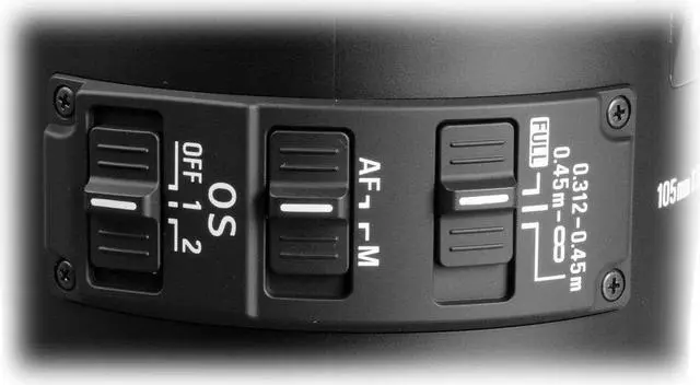 Alt view image 4 of 4 - Sigma 105mm f/2.8 EX DG OS HSM Macro Lens for Canon EOS Cameras + Deluxe Lens Cleaning Kit