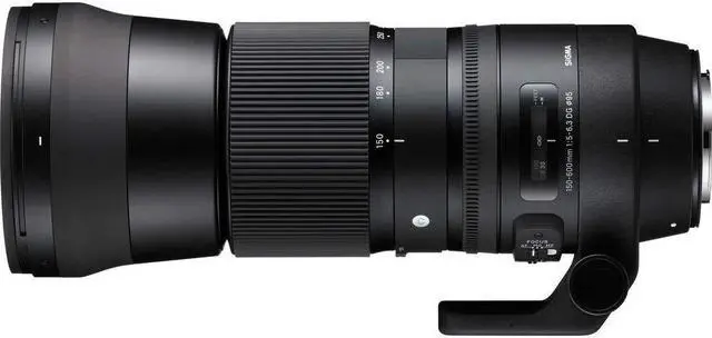 Alt view image 2 of 3 - Sigma 150-600mm f/5-6.3 DG OS HSM Contemporary Lens for Canon EF (US Model) Standard Kit