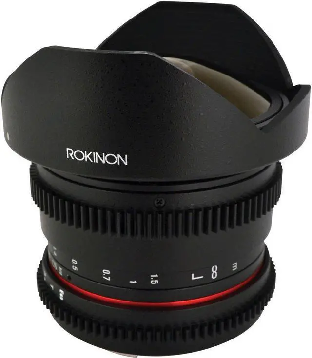 Alt view image 3 of 4 - ROKINON 8MM T/3.8 CINE HD Sony inchE inch + Deluxe Lens Cleaning Kit