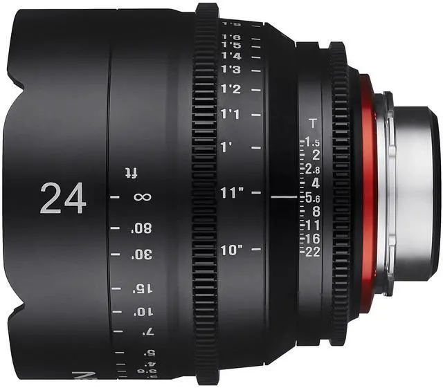 Alt view image 14 of 20 - Rokinon Xeen 24mm T1.5 Cine Lens for PL-Mount #XN24-PL
