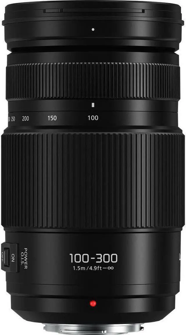Alt view image 4 of 4 - Panasonic Lumix G Vario 100-300mm f/4-5.6 II Power O.I.S. Lens for Micro Four Thirds Mount + Accessories (International
