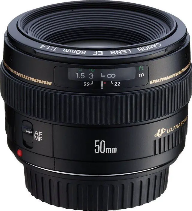Alt view image 3 of 4 - Canon EF 50mm f/1.4 USM Standard & Medium Telephoto Lens for Canon SLR Cameras - Fixed