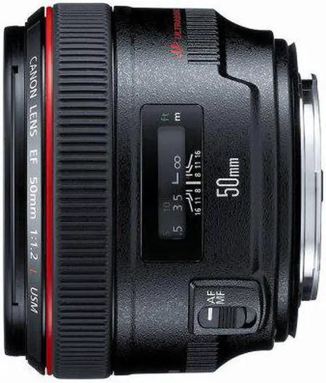 Alt view image 3 of 10 - Canon 1257B002 50 mm f1.2 USM EF-L Camera Lens - Autofocus