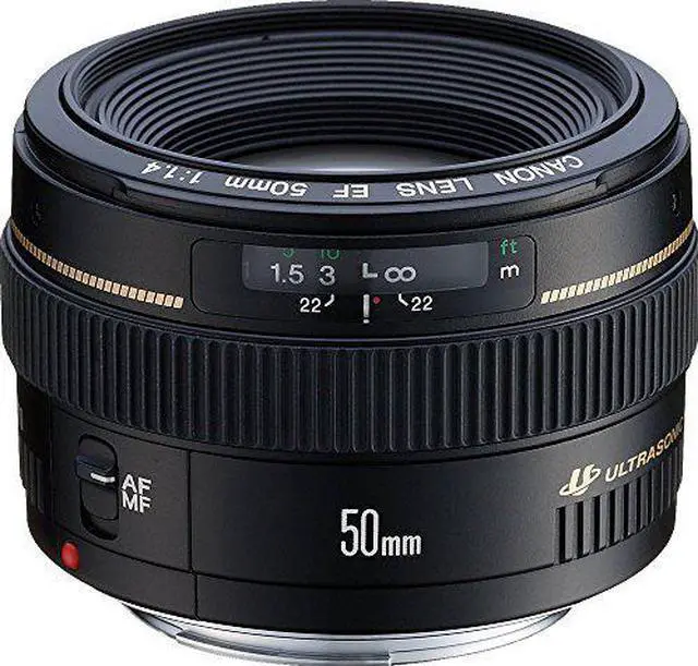 Alt view image 2 of 4 - Canon EF 50mm f/1.4 USM Standard & Medium Telephoto Lens for Canon SLR Cameras - Fixed