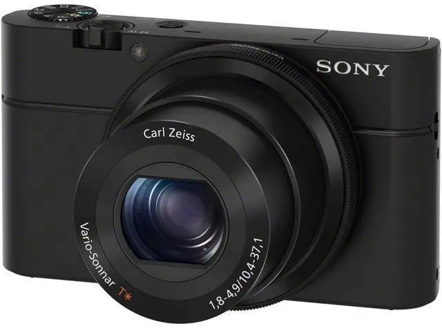 Alt view image 2 of 4 - Sony Cyber-shot DSC-RX100 Camera DSCRX100/B With Soft Bag, 64GB Memory Card, Card Reader , Plus Essential Accessories