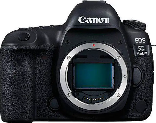 Alt view image 2 of 4 - Canon EOS 5D Mark IV DSLR Body, BG-E20 Battery Grip, FotoPro X-Go Max Carbon Fib