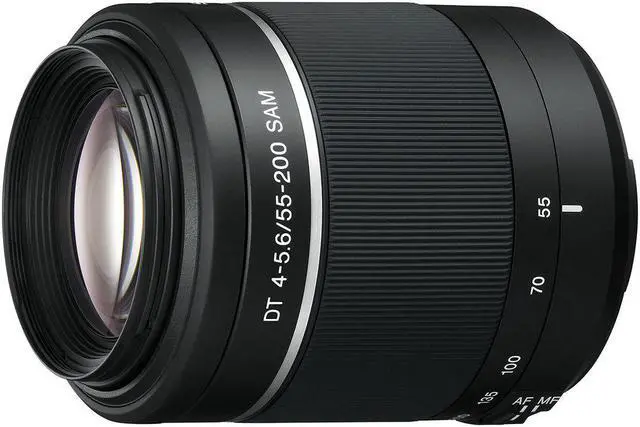 Main image of Sony 55-200mm f/4-5.6 SAM DT Telephoto Zoom Lens for Sony Alpha Digital SLR Cameras