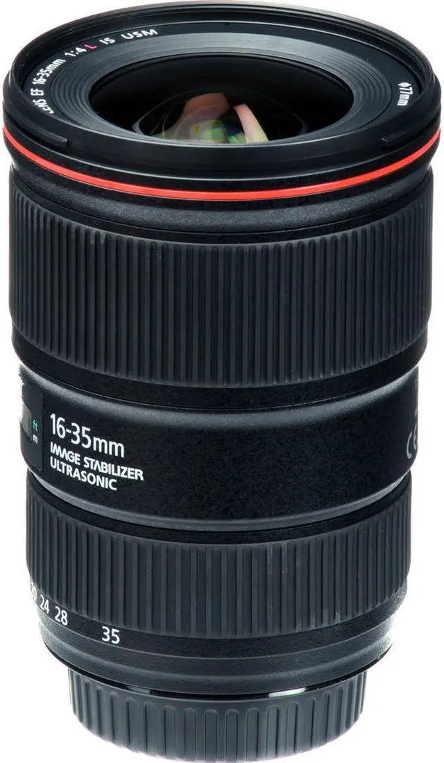 Alt view image 3 of 4 - Canon EF 16-35mm f/4L IS USM Lens (9518B002) with Bundle  Includes:  9PC Filter Kit, Sandisk 32GB SD + More