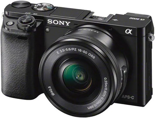 Alt view image 3 of 4 - Sony Alpha a6000 Mirrorless Camera with 16-50mm and 55-210mm Lenses ILCE6000Y/B With Sony FE 85mm Lens, Soft Bag, Additional Battery, 64GB Memory Card, Card Reader , Plus Essential Accessories