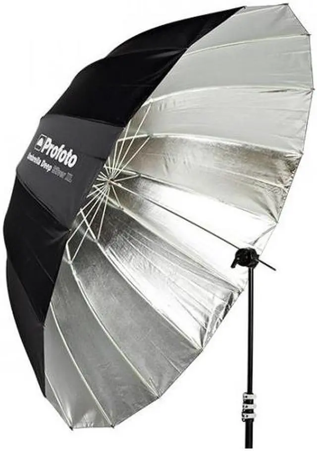 Alt view image 2 of 14 - Profoto Deep Silver Umbrella, XL, 65" (165cm)