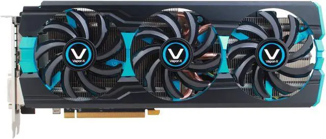 Alt view image 4 of 6 - Sapphire Video Card 11221-20-20G VAPOR-X R9 280X 3G DDR5 TRI-X Boost HDMI/DVI-I/DVI-D/DisplayPort