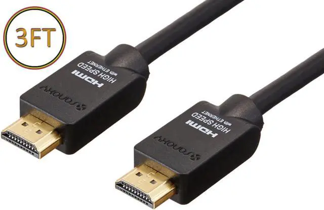 Main image of Sanoxy 3 Feet HDMI-to- HDMI Gold Plated for 4K TV, Gaming Consoles