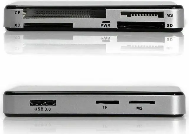 Main image of SANOXY USB 3.0 8-in-1 Compact Flash Multi Card Reader CF Adapter Micro SD MS XD 5Gbps