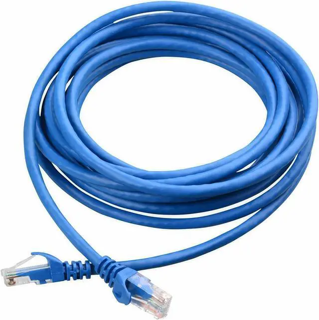 Main image of Ethernet Cable Lan Network CAT6 Internet Modem Blue RJ45 10ft