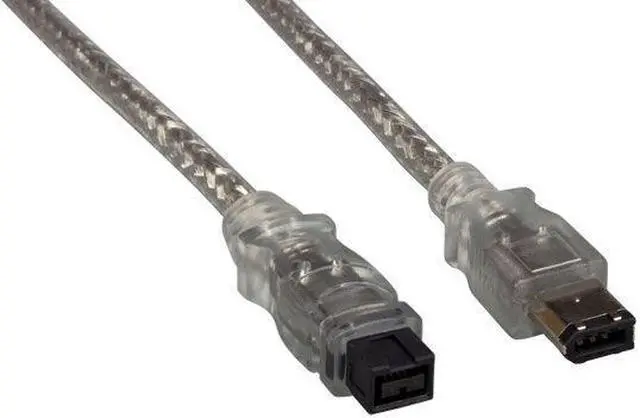 Main image of 10ft IEEE 1394b FireWire 800 9-pin to 6-pin, Clear