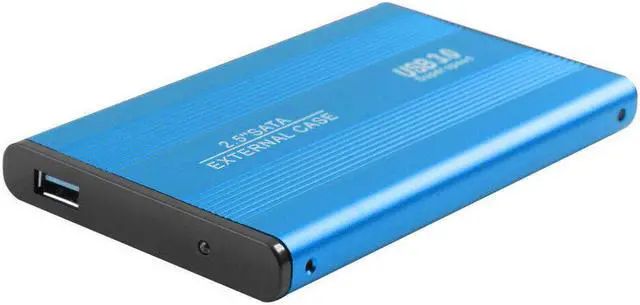 Main image of USB 3.0 External 2.5 Inch SATA HDD Enclosure Case Blue